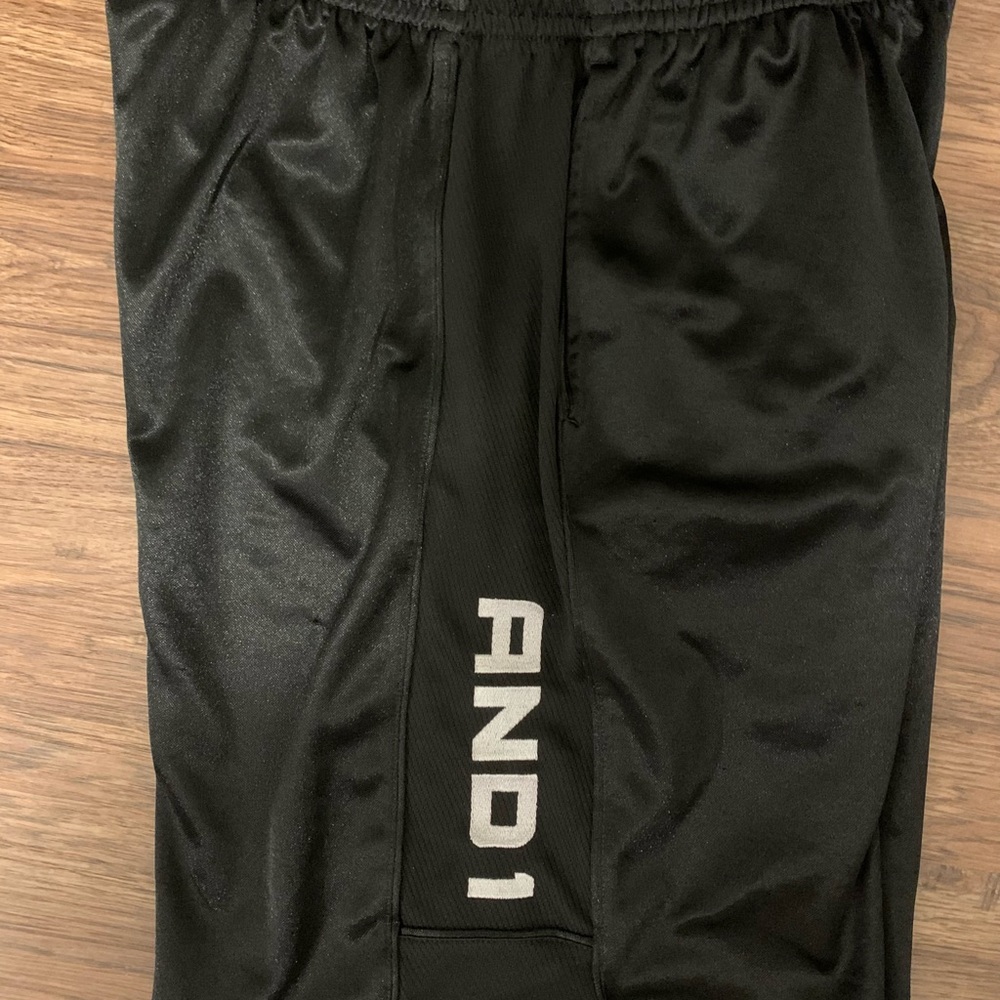 And one basketball shorts